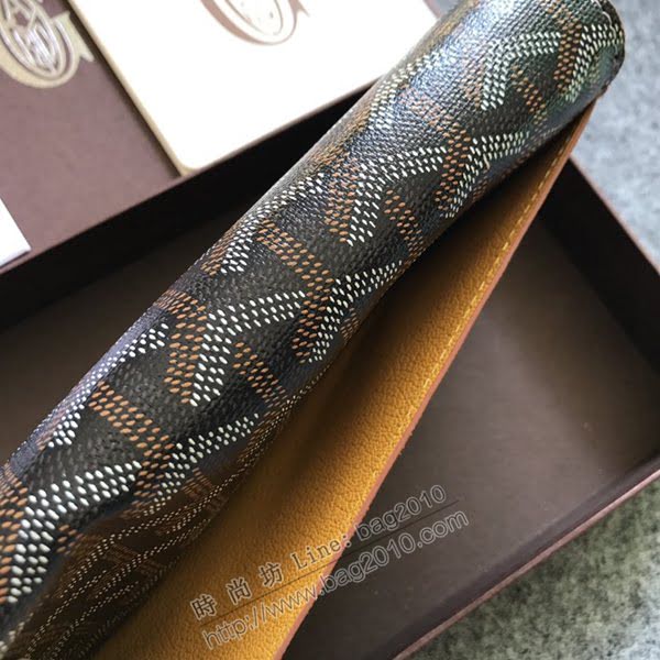 Goyard包 戈雅兩折長夾 Goyard翻蓋長錢包 Goyard女款長錢包  glg1339